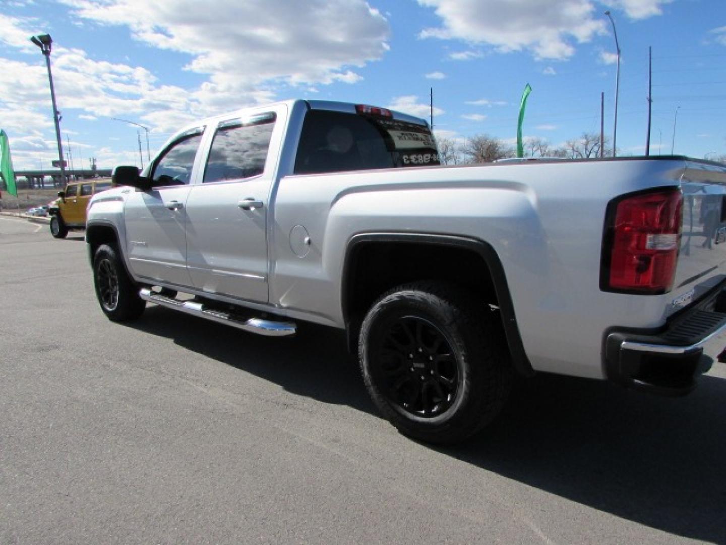 2014 Silver /Gray GMC Sierra 1500 SLE Z71 (3GTU2UEC1EG) with an 5.3 V8 engine, 6 speed automatic transmission, located at 4562 State Avenue, Billings, MT, 59101, (406) 896-9833, 45.769516, -108.526772 - 2014 GMC Sierra 1500 SLE Z71 Crew Cab 4WD - Low miles! 5.3L Ecotec3 V8 OHV 16V FFV engine - 6 speed automatic transmission - 4WD - 86,753 miles - Montana unit! SLE package - Z71 off road package - dual zone climate control - air conditioning - tilt steering wheel - cruise control - touchscreen - Photo#1